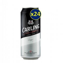 CARLING LAGER 24*50CL CAN