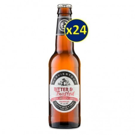 HARVIESTOUN BITTER & TWISTED 24*33CL