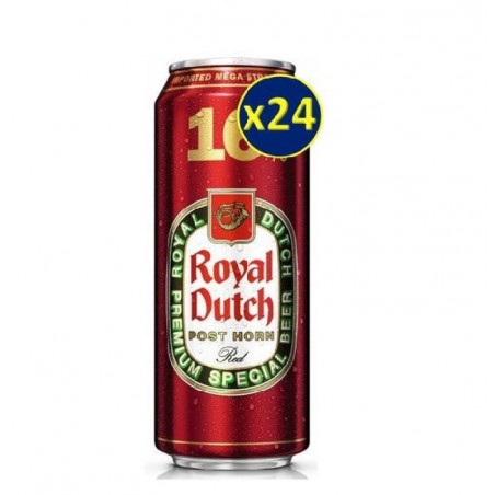ROYAL DUTCH POST HORN 24*50CL CAN 16°