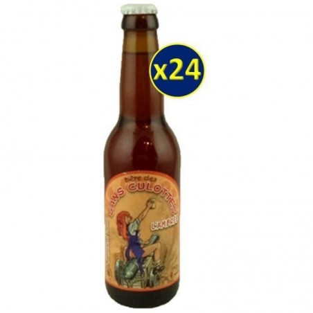 BIERE DES SANS CULOTTES AMBREE 24*33CL