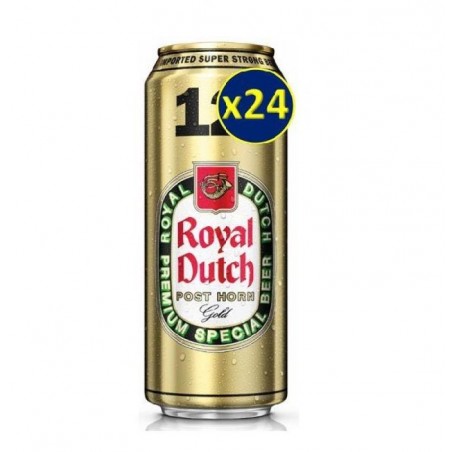 ROYAL DUTCH POST HORN 24*50CL CAN 12°