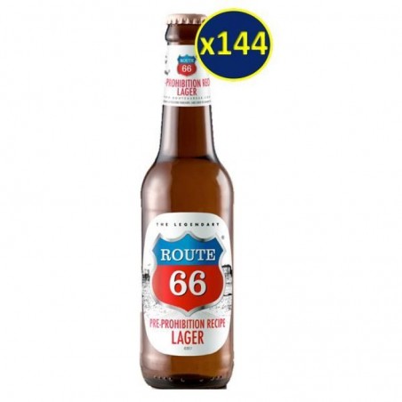 ROUTE 66 PROHIBITION LAGER 144*33CL