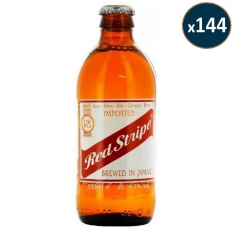 RED STRIPE 144*33CL STUBBY BOTTLE
