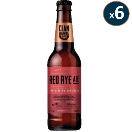 CLAN BREWING RED RYE ALE 6*33CL
