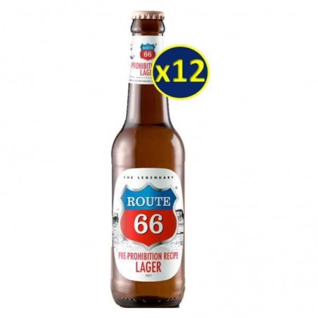 ROUTE 66 PROHIBITION LAGER 12* 33CL