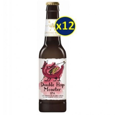 GREENE KING CRAFT DOUBLE HOP MONSTER IPA 12*33CL
