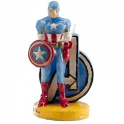 BOUGIE 9,5 CMCAPTAIN AMERICA