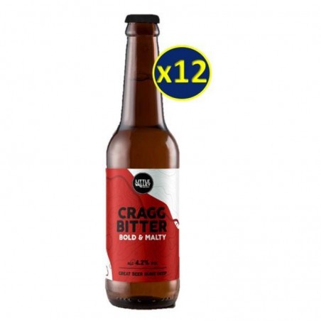 LITTLE VALLEY CRAGG BITTER BIO 12*33CL