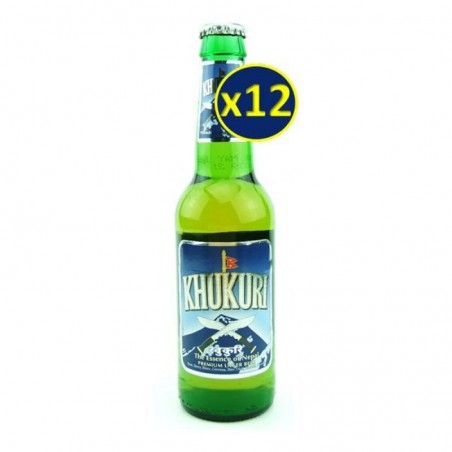 KHUKURI BEER 12*33CL