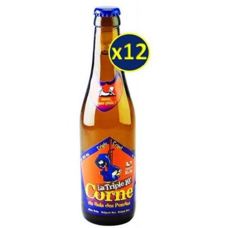 CORNE DU BOIS DES PENDUS TRIPLE AMBREE 12*33CL