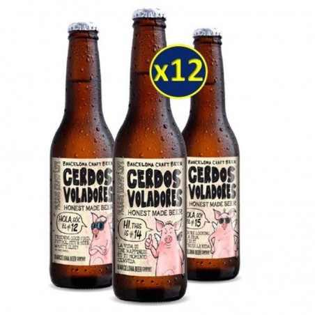 CERDOS VOLADORES 12*33CL