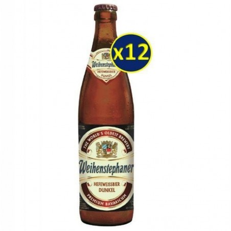WEIHENSTEPHANER HEFEWEISSBIER DUNKEL 12*50CL