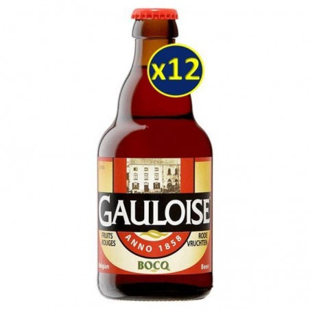GAULOISE FRUITS ROUGES 12*33CL