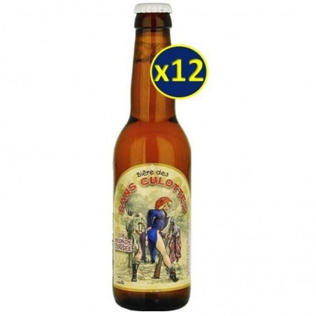 BIERE DES SANS CULOTTES BLONDE CORSEE 12*33CL
