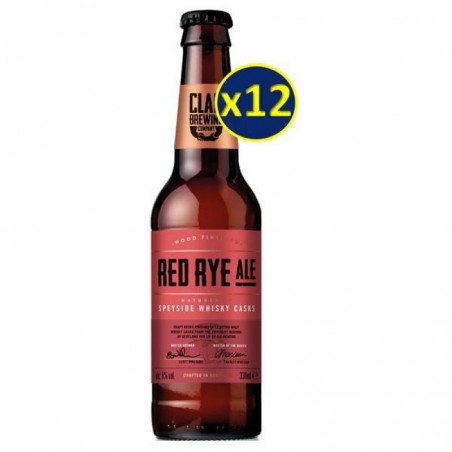 CLAN BREWING RED RYE ALE 12*33CL