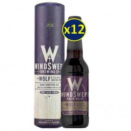 WINDSWEPT WOLF GLEN MORAY PORT CASK 12*33CL