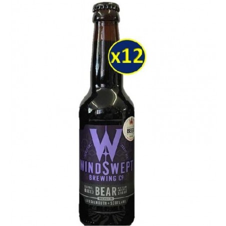 WINDSWEPT BEAR RUSSIAN IMPERIAL STOUT 12*33CL