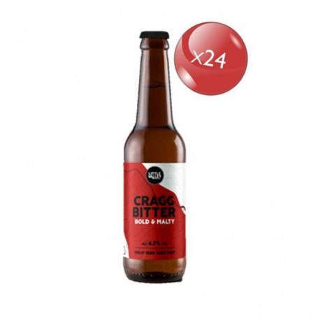 LITTLE VALLEY CRAGG BITTER BIO 24*33CL