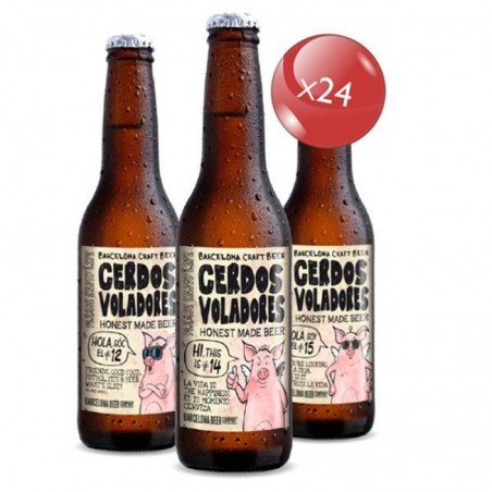 CERDOS VOLADORES 24*33CL