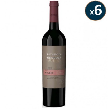 ESTANCIA MENDOZA MALBEC 6*75CL