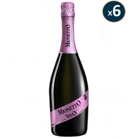 MIONETTO VIVO ROSE SPUMANTE 6*75CL