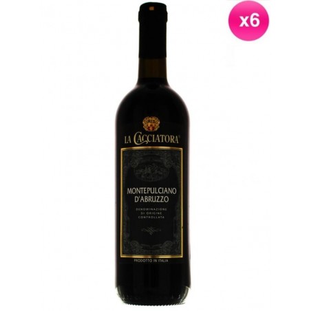 MONTEPULCIANO ABRUZ CACCIAT 6*75CL