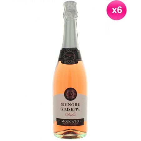 MOSCATO SIGNORE ROSE 6*75CL