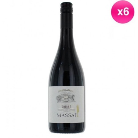 MASSAI SHIRAZ ROUGE 6*75CL