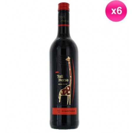 TALL HORSE PINOTAGE ROUGE 6*75CL