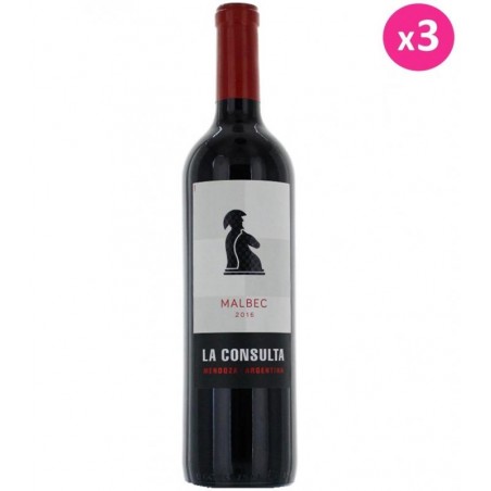 MALBEC LA CONSULTA 3*75CL