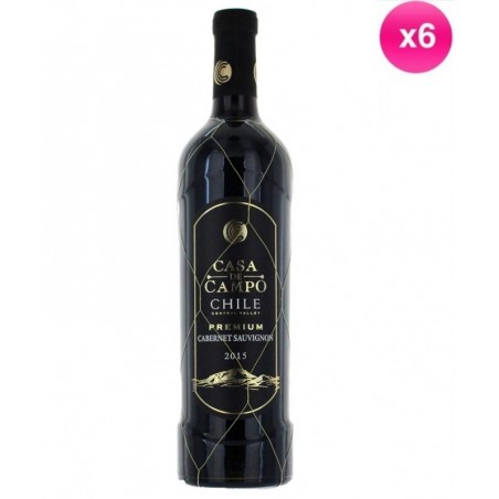 CASA DE CAMPO PREMIUM CABERNET SAUVIGNON 6*75CL