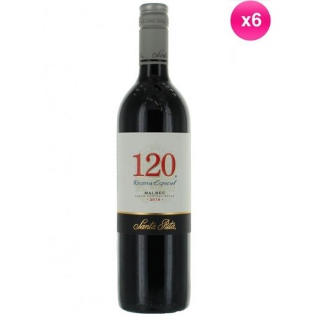 SANTA RITA 120 MALBEC 6*75CL