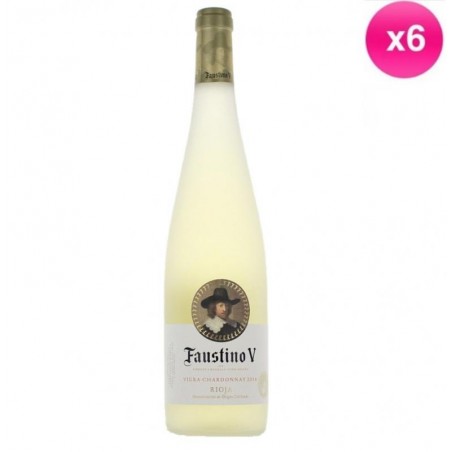 FAUSTINO V RIOJA BLANCO 6*75CL