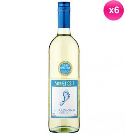 BAREFOOT CHARDONNAY BLANC 6*75CL