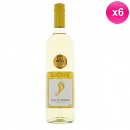 BAREFOOT PINOT GRIGIO 6*75CL