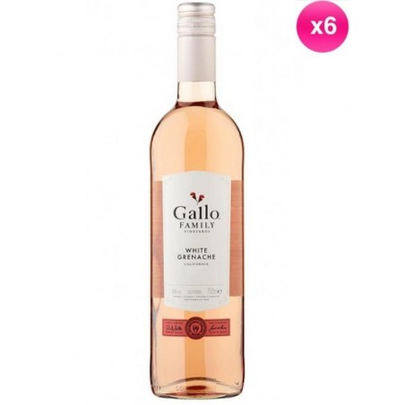 GALLO WHITE GRENACHE ROSE 6*75CL
