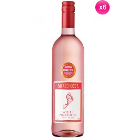 BAREFOOT WHITE ZINFANDEL ROSE 6*75CL