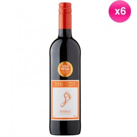 BAREFOOT SHIRAZ 6*75CL