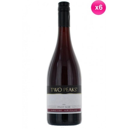 TWO PEAKS PINOT NOIR 6*75CL