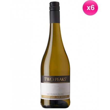TWO PEAKS SAUVIGNON BLANC 6*75CL