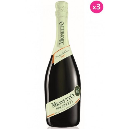 MIONETTO PROSECCO DOC BIO 3*75CL