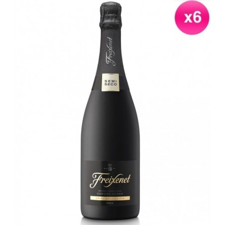 FREIXENET CORDON NEGRO DEMI SEC 6*75CL