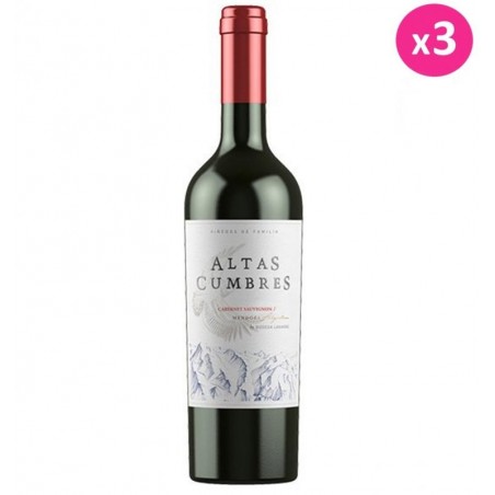 ALTAS CUMBRES MALBEC 3*75CL