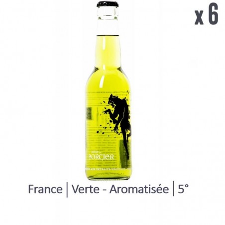 BIERE DU SORCIER VERTE 6*33CL