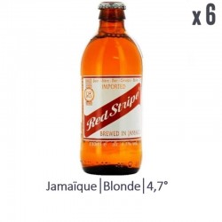 RED STRIPE STUBBY BOTTLE...