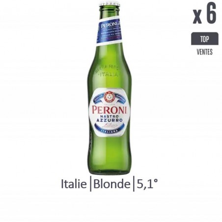 PERONI NASTRO AZZURRO 6*33CL