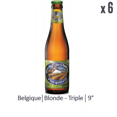 QUEUE DE CHARRUE TRIPLE 6*33CL