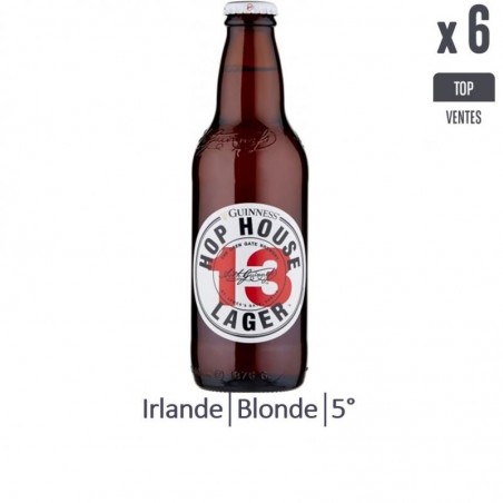 GUINNESS HOP HOUSE 13 LAGER 6*33CL