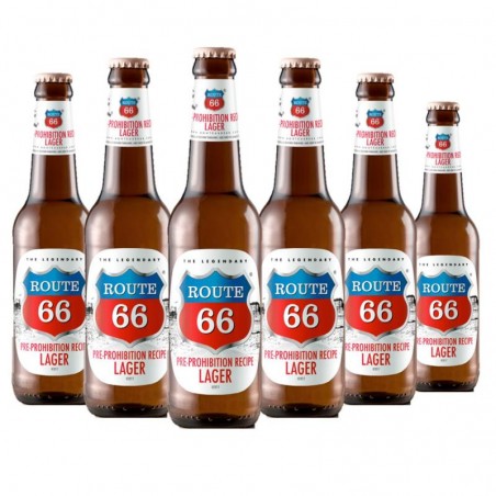 ROUTE 66 PROHIBITION LAGER 6*33CL