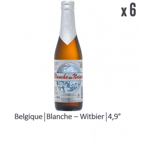 BLANCHE DES NEIGES 6*33CL